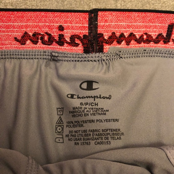 Champion New Mens Boxer Briefs S Small Gray - Picture 3 of 4